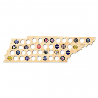 Tennessee Beer Cap Map