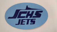 JCHS Jets Car Magnet