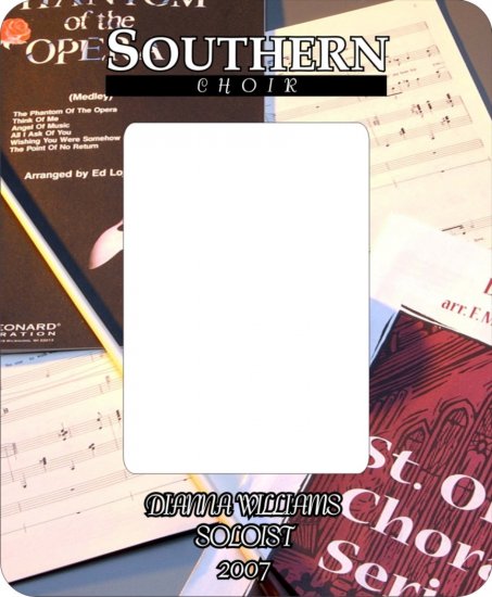 8x10 Frame - Choir-1 - Click Image to Close