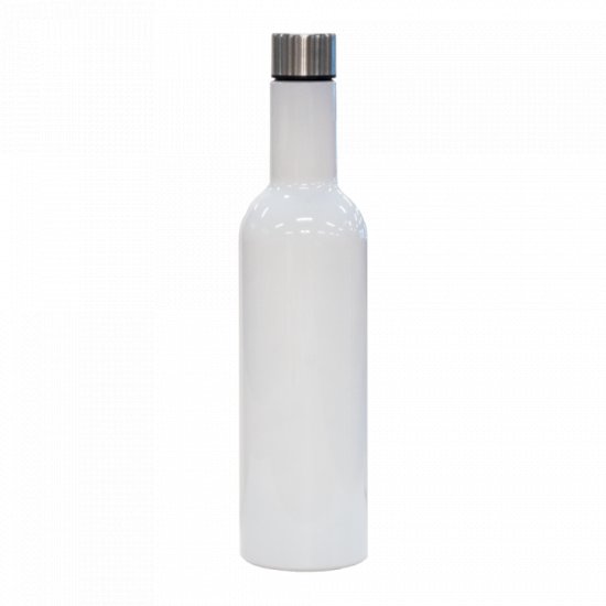25oz Stainless Wine Bottle - Click Image to Close